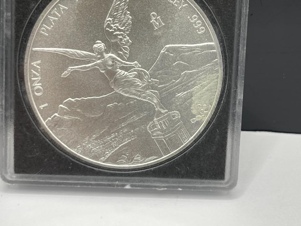 2023 MEXICO LIBERTAD BU .999 FINE SILVER COIN - 3