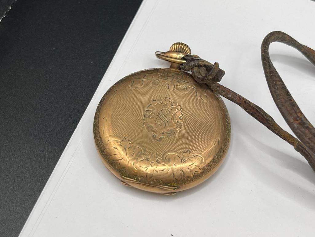 1913 ELGIN 15 JEWELS POCKET WATCH GRADE 290 - 5
