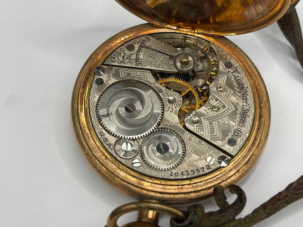 1913 ELGIN 15 JEWELS POCKET WATCH GRADE 290 - 8