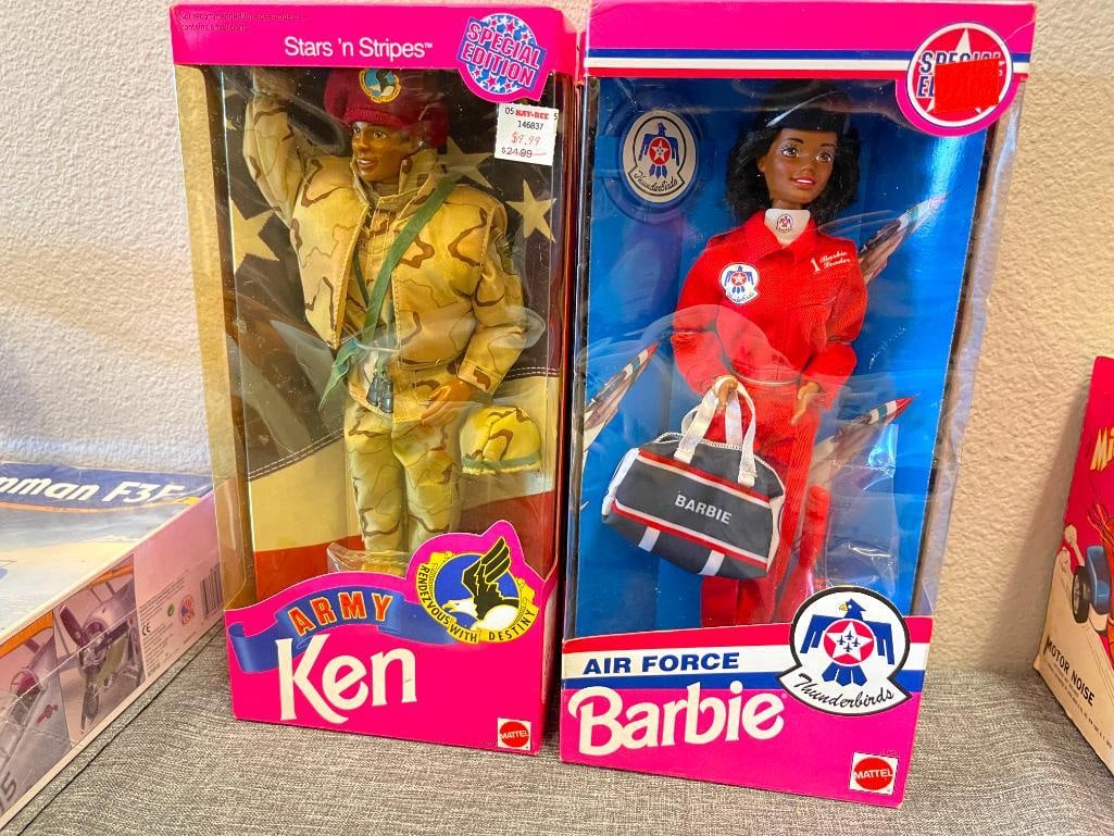 BARBIE BY MATTELL STARS 'N STRIPES, DOLLS OF THE WORLD, AND THUNDERBIRDS VINYL DOLLS - 5