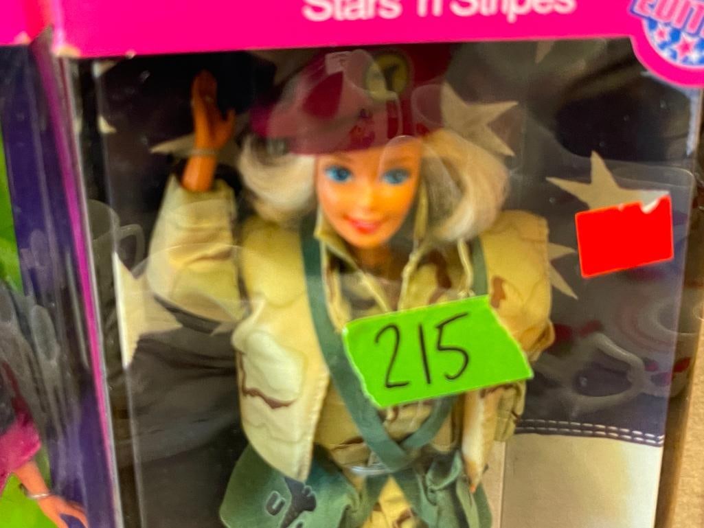 BARBIE BY MATTELL STARS 'N STRIPES, DOLLS OF THE WORLD, AND THUNDERBIRDS VINYL DOLLS - 9