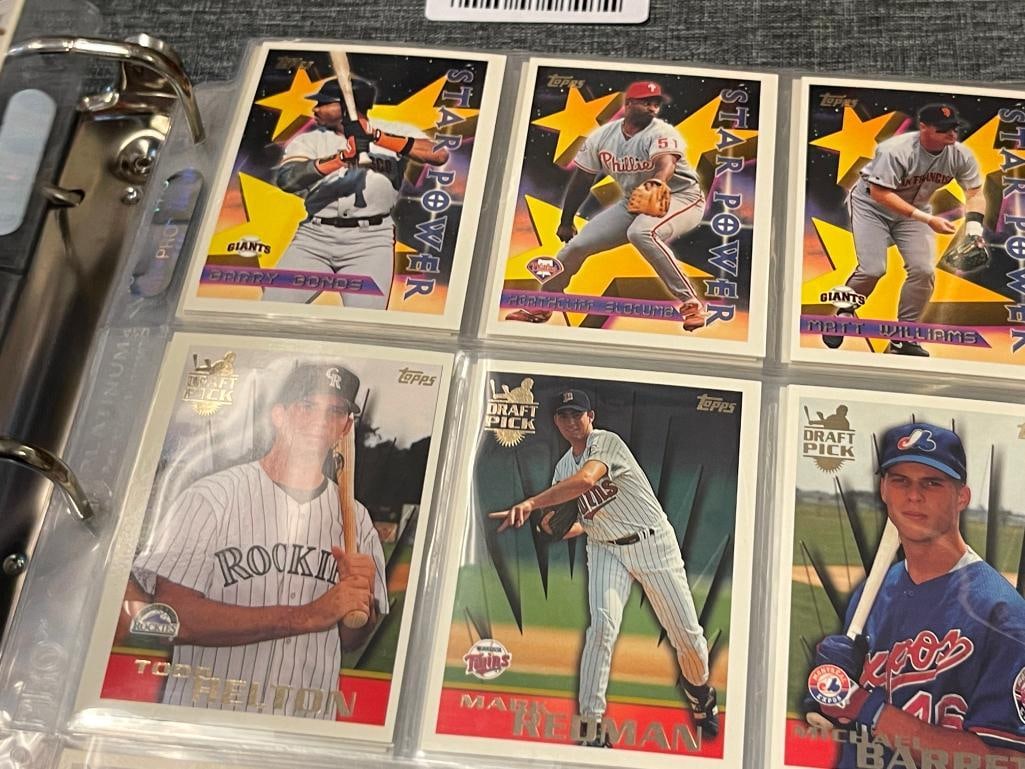 1996 TOPPS BASEBAL CARD SET INCLUDES STAR POWER, DRAFT PICK CARDS - 12
