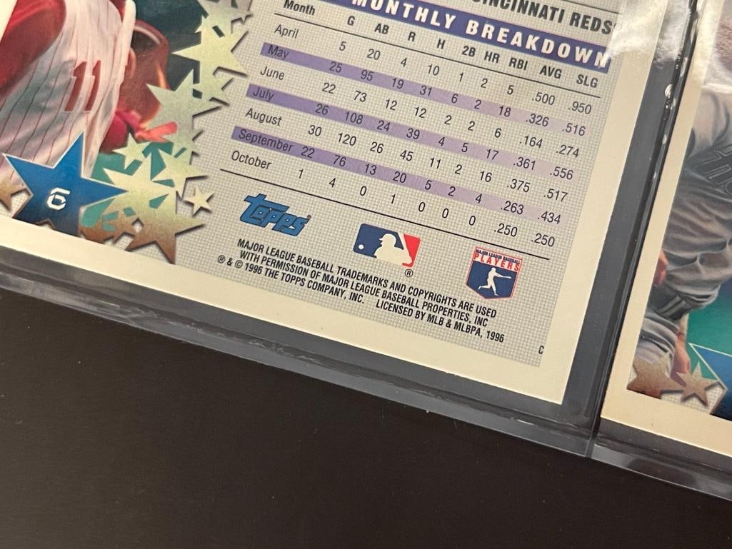 1996 TOPPS BASEBAL CARD SET INCLUDES STAR POWER, DRAFT PICK CARDS - 15