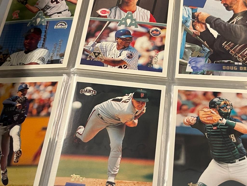 1996 TOPPS BASEBAL CARD SET INCLUDES STAR POWER, DRAFT PICK CARDS - 9