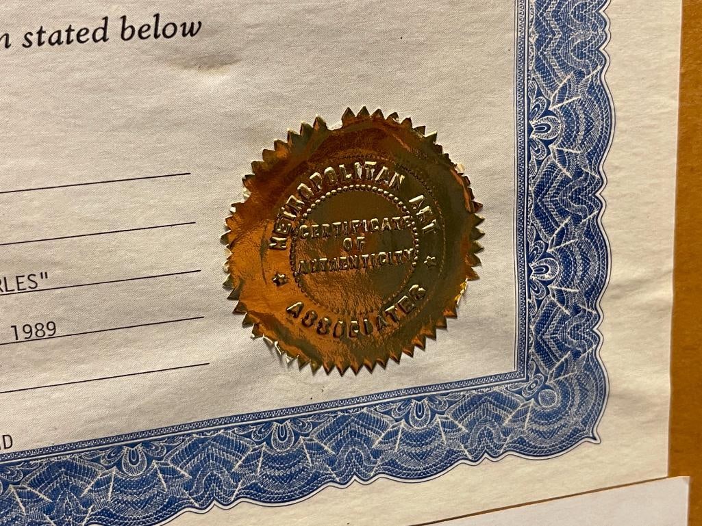 ERTE ROMAIN DE TIROFF RUSSIAN-FRENCH ARTIST LIMITED EDITION SERIGRAPH TITLED LES BIJOUX DE PERLES - 10