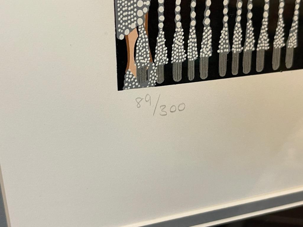 ERTE ROMAIN DE TIROFF RUSSIAN-FRENCH ARTIST LIMITED EDITION SERIGRAPH TITLED LES BIJOUX DE PERLES - 8