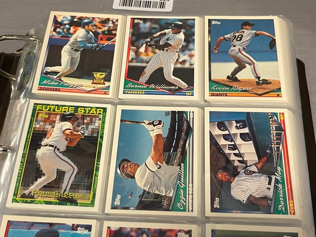 1994 TOPPS BASEBALL SPORT CARDS SET INCLUDES DRAFT PICK AND COMING ATTRACTIONS CARDS - 2