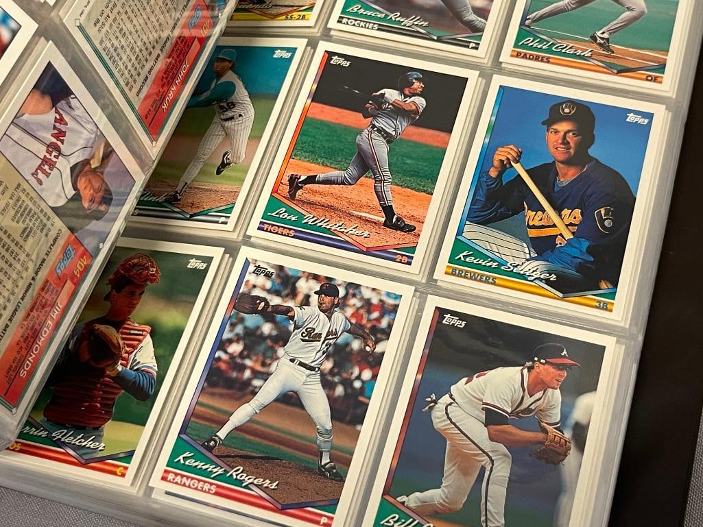 1994 TOPPS BASEBALL SPORT CARDS SET INCLUDES DRAFT PICK AND COMING ATTRACTIONS CARDS - 4