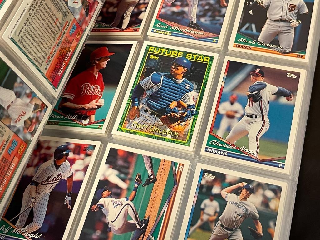 1994 TOPPS BASEBALL SPORT CARDS SET INCLUDES DRAFT PICK AND COMING ATTRACTIONS CARDS - 5
