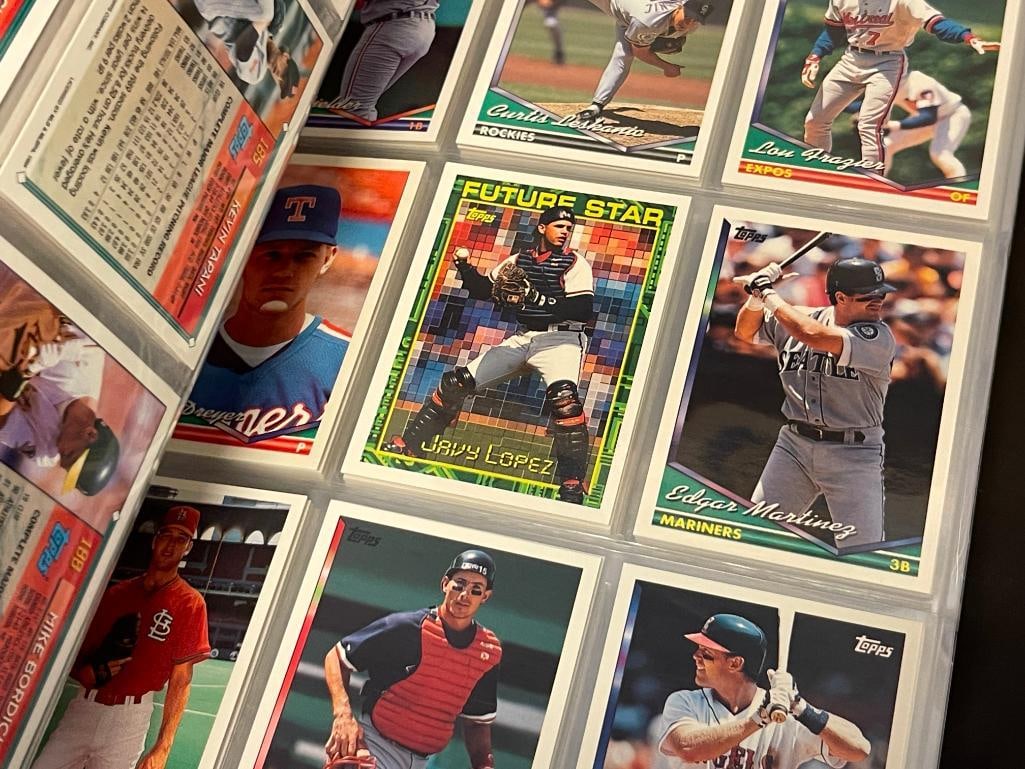 1994 TOPPS BASEBALL SPORT CARDS SET INCLUDES DRAFT PICK AND COMING ATTRACTIONS CARDS - 6