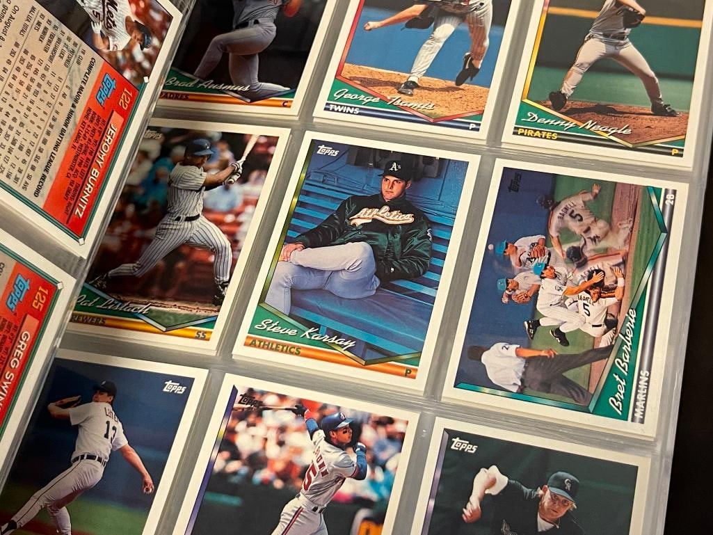 1994 TOPPS BASEBALL SPORT CARDS SET INCLUDES DRAFT PICK AND COMING ATTRACTIONS CARDS - 7