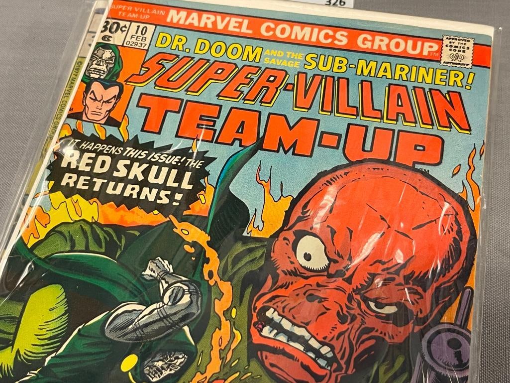 18 VINTAGE MARVEL TEAM-UP COMIC BOOKS 30 CENT TO $1 COMICS - 2