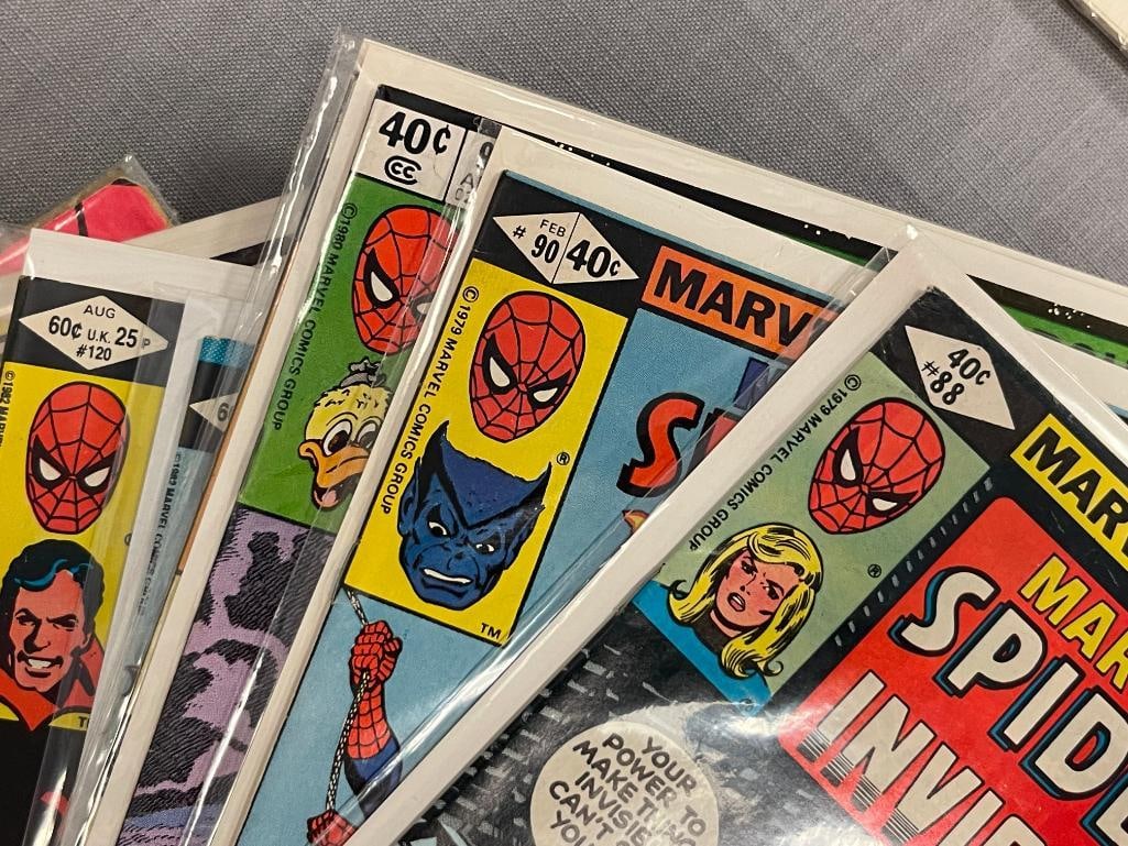 18 VINTAGE MARVEL TEAM-UP COMIC BOOKS 30 CENT TO $1 COMICS - 9