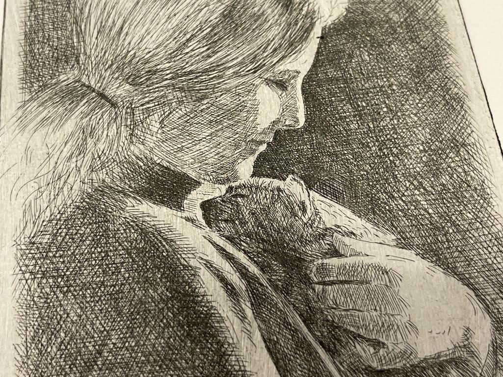 GUNNAR ANDERSON CALIFORNIA ARTIST LIMITED EDITION ETCHINGS SIX TOTAL - 5