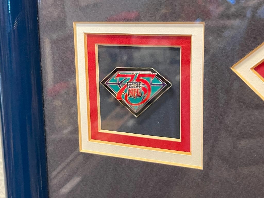 MERV CORNING AMERICAN REALIST ARTIST LIMITED EDITION PRINT 75 YEARS STRONG CELEBRATING THE NFL - 7