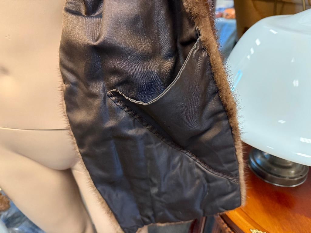 CITY PARIS SAN FRANCISCO LADIES MINK SHOULDER WRAP - 8