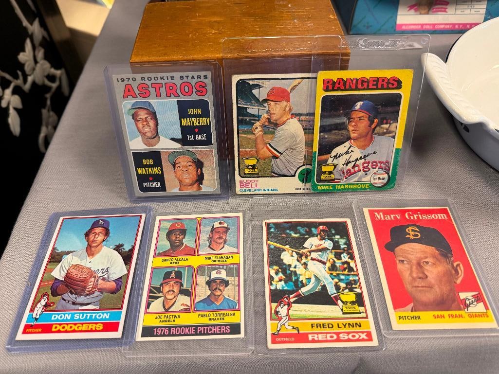1950'S - 1970'S BASEBALL CARDS ROBERTO CLEMENTE, TED WILLIAMS, WILLIE STARGELL, PETE ROSE HOF - 11