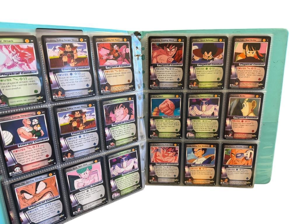 2000 SCORE DRAGON BALL-Z SAIYAN SAGA GAME PLAYING CARDS OVER 200 CARDS: INCLUDES MANY DUPLICATES