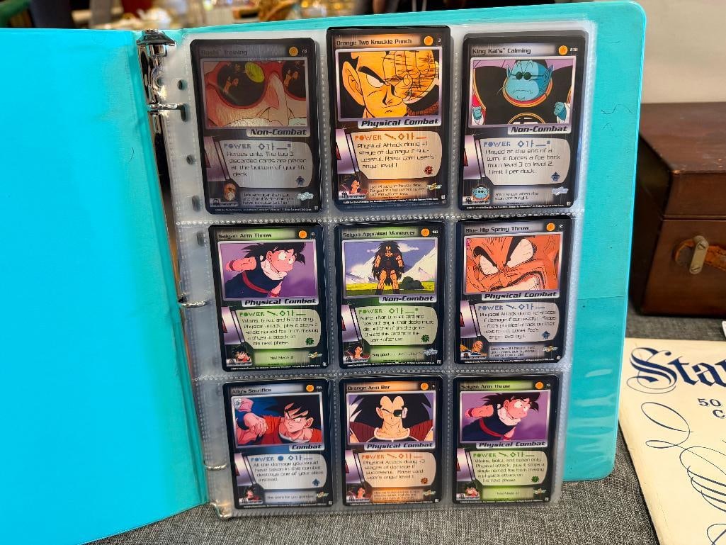 2000 SCORE DRAGON BALL-Z SAIYAN SAGA GAME PLAYING CARDS OVER 200 CARDS - 3