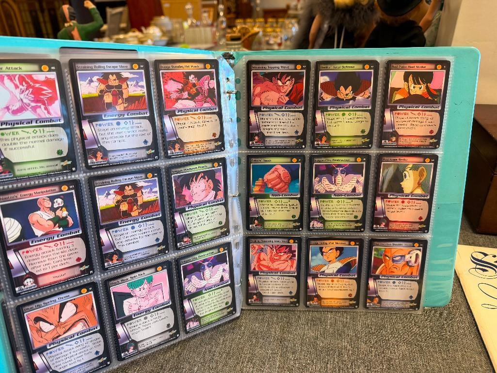 2000 SCORE DRAGON BALL-Z SAIYAN SAGA GAME PLAYING CARDS OVER 200 CARDS - 6