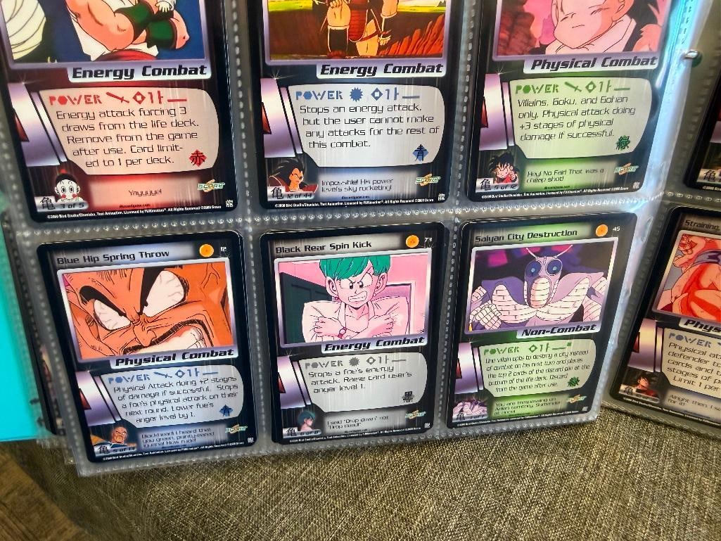 2000 SCORE DRAGON BALL-Z SAIYAN SAGA GAME PLAYING CARDS OVER 200 CARDS - 9