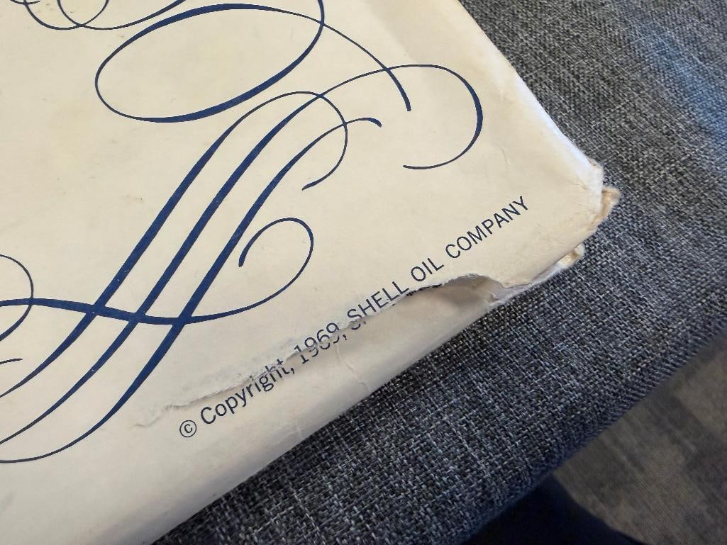 1969 SHELL CO. STATES OF THE UNION 50 STATE SOLID BRONZE COLLECTOR'S COIN SET - 3