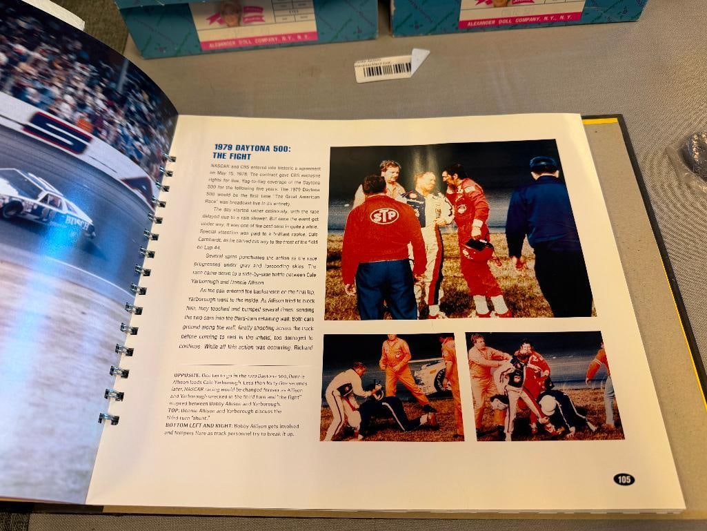 NASCAR COLLECTIBLES DIE-CAST CAR, NASCAR VAULT COLLECTIBLES BOOK, AND AUTOGRAPHS BY VARIOUS DRIVERS - 14