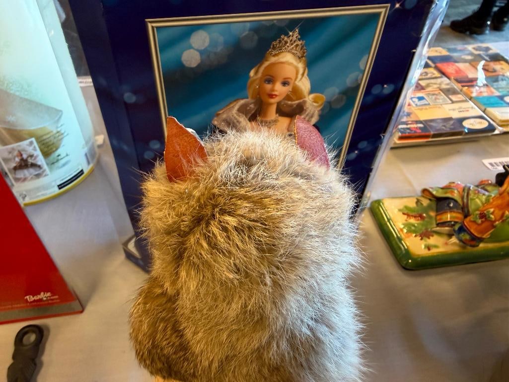 JOE DAVID HAND CRAFTED HOPI KACHINA DOLL OF WOLF KACHINA - 10