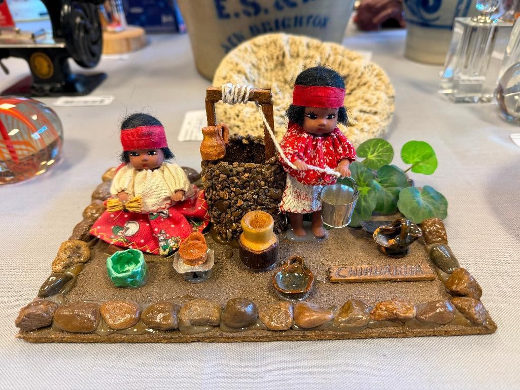 CHIHUAHUA, MEXICO FOLK ART DIORAMA SOUVENIR - 2