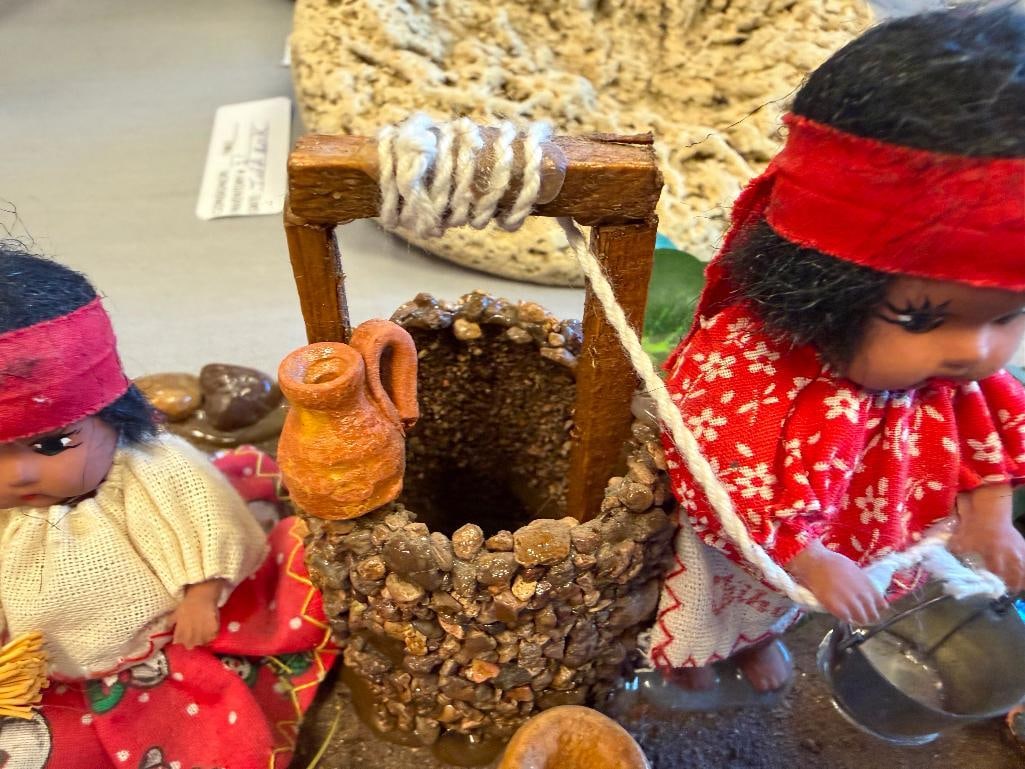 CHIHUAHUA, MEXICO FOLK ART DIORAMA SOUVENIR - 7