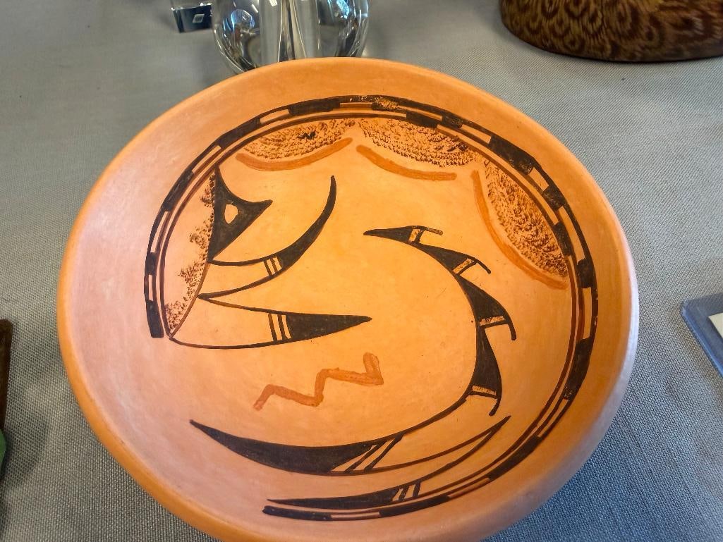 ANASAZI FUR CORNERS REGION NATIVE AMERICAN POTTERY CLAY BOWL - 3