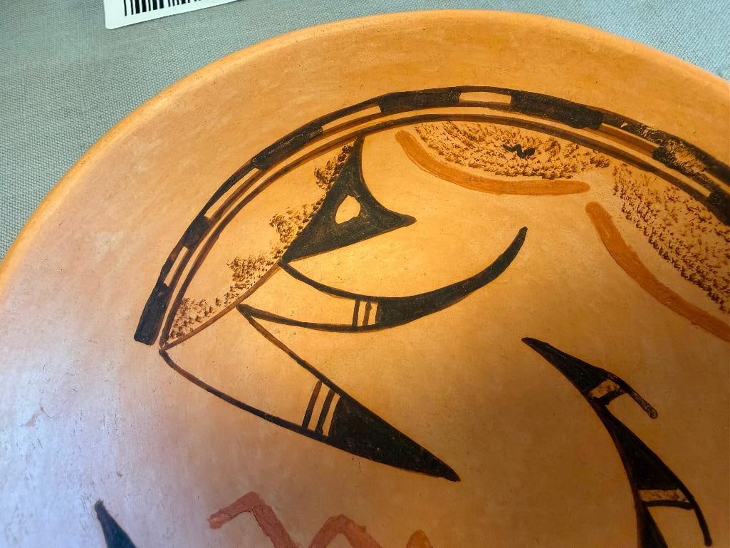 ANASAZI FUR CORNERS REGION NATIVE AMERICAN POTTERY CLAY BOWL - 5