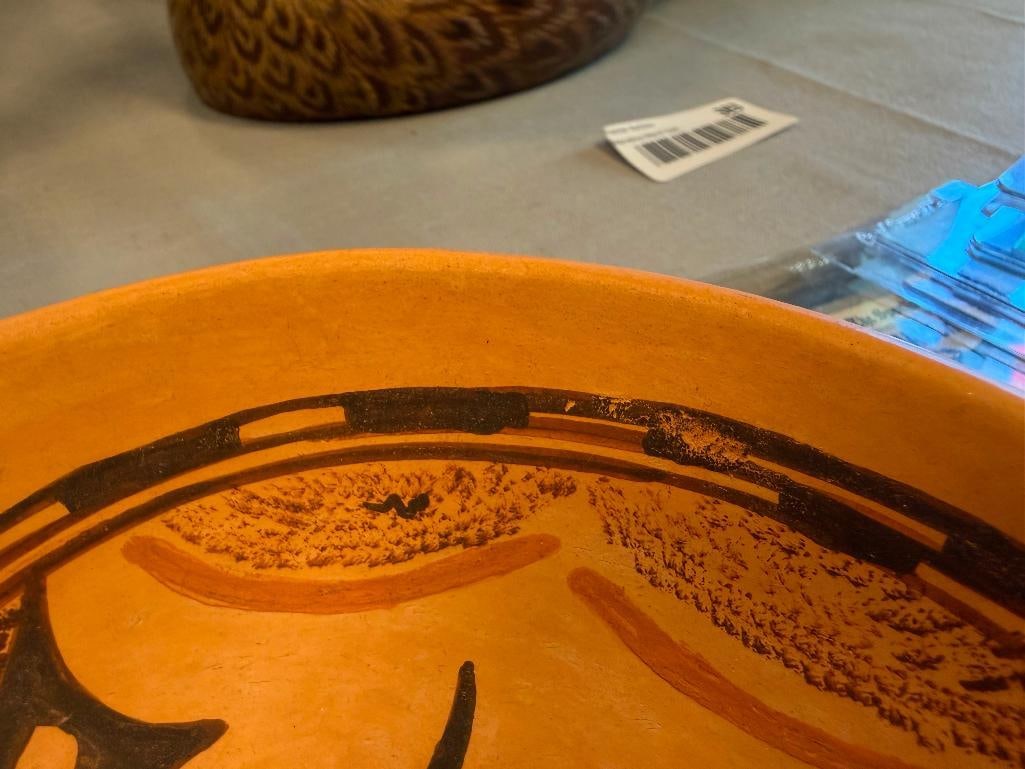 ANASAZI FUR CORNERS REGION NATIVE AMERICAN POTTERY CLAY BOWL - 6