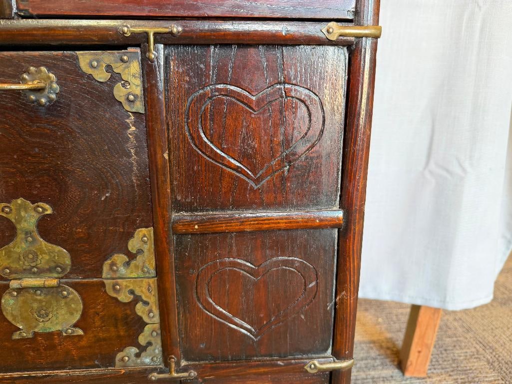 EARLY 20TH CENTURY KOREAN APOTHECARY / MEDICINE CABINET - 7