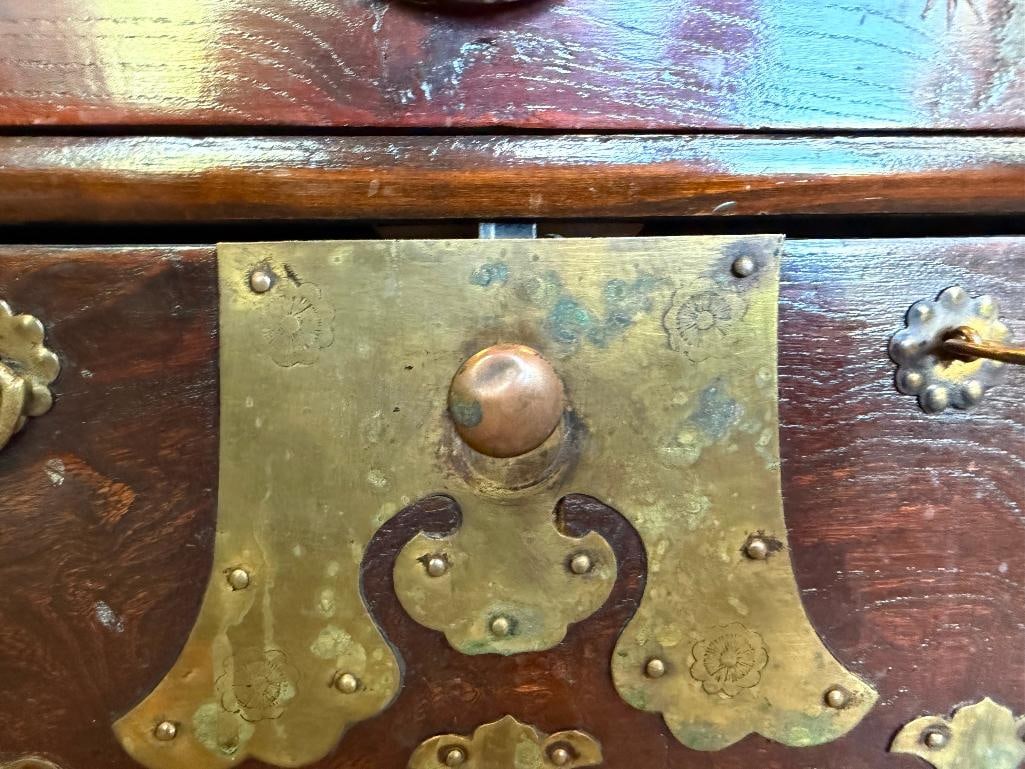 EARLY 20TH CENTURY KOREAN APOTHECARY / MEDICINE CABINET - 9