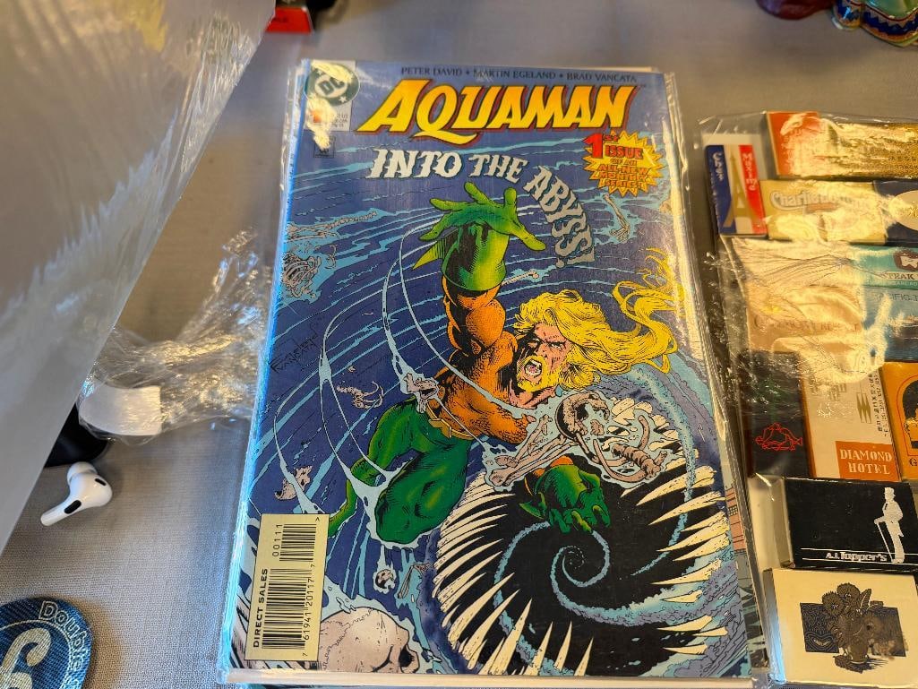 27 ASSORTED DC COMICS AQUAMAN AND JUSTICE LEAGUE COMIC BOOKS - 5