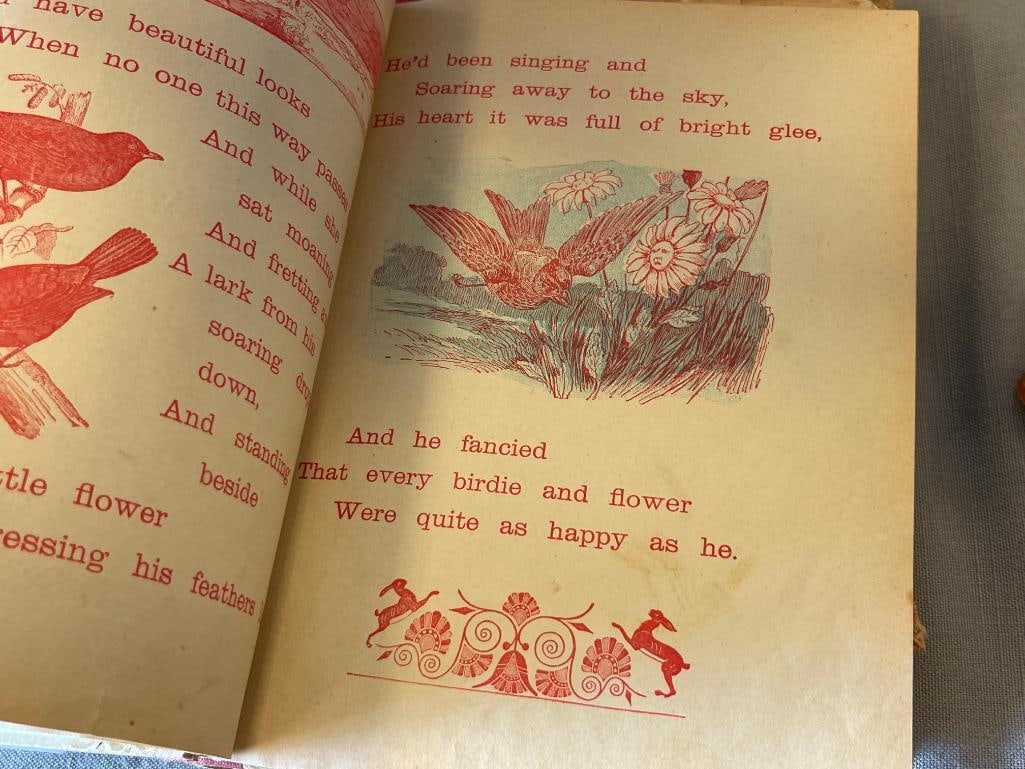 ANTIQUE CHILDRENS BOOKS 1899 FATHER GANDER'S 1940 THE HAPPY PRINCE AND 1942 TEENIE WEENIE TOWN - 6