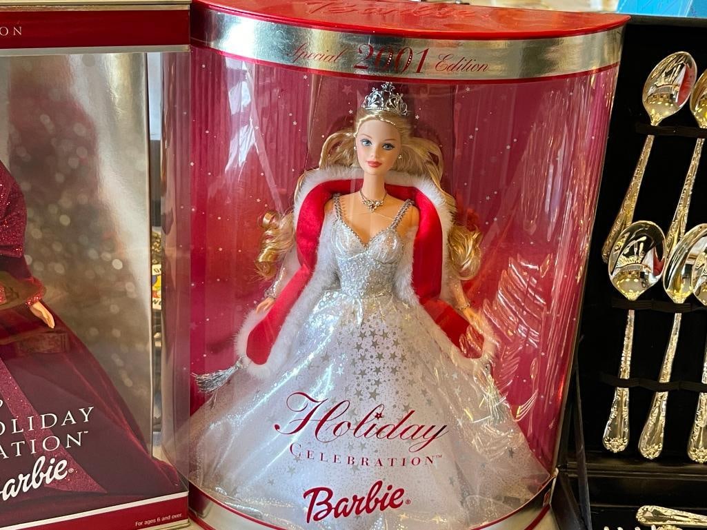 BARBIE DOLLS BY MATTEL 2000 CELEBRATION, 2001 HOLIDAY, AND 2002 HOLIDAY BARBIE IN ORIGINAL PACKAG... - 16
