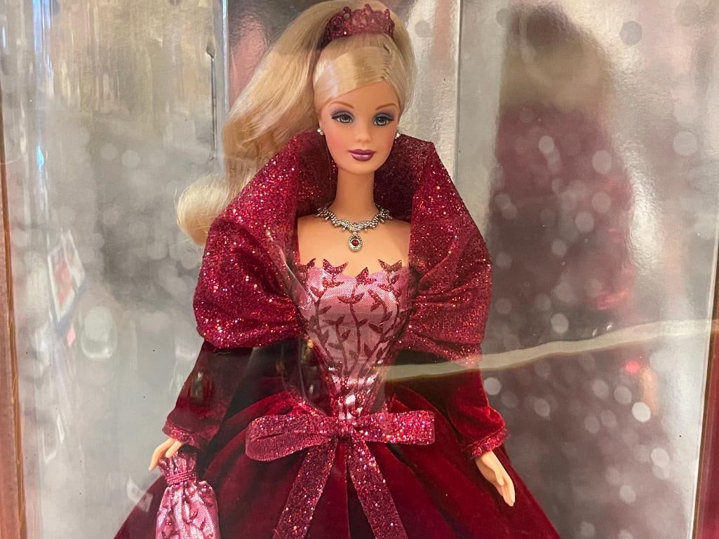 BARBIE DOLLS BY MATTEL 2000 CELEBRATION, 2001 HOLIDAY, AND 2002 HOLIDAY BARBIE IN ORIGINAL PACKAG... - 6