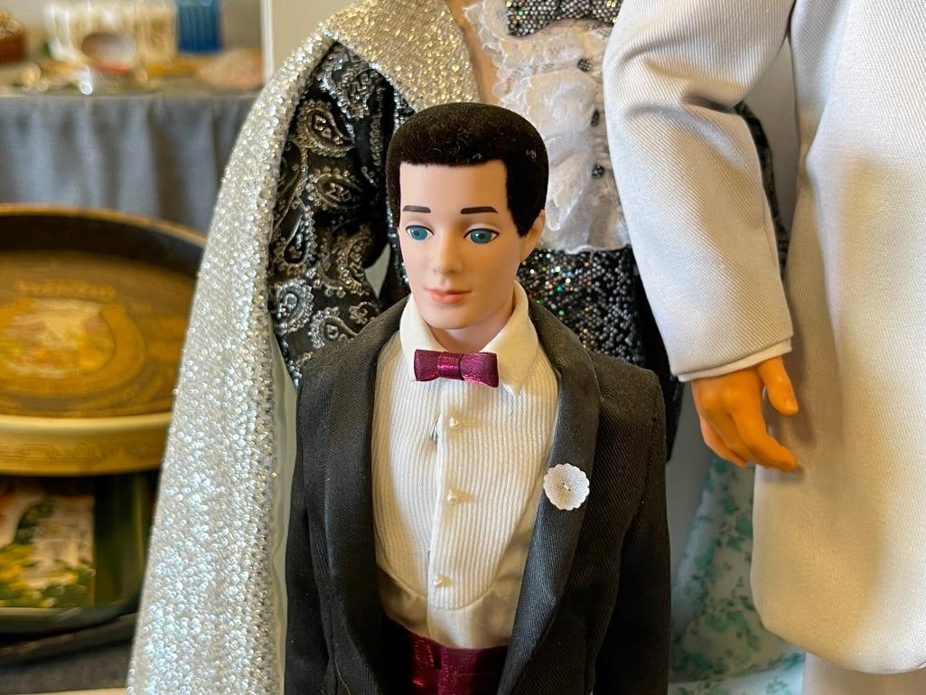 NINE ASSORTED DOLLS FROM EFFANBEE, MATTEL / BARBIE, FRANKLIN MINT - 3