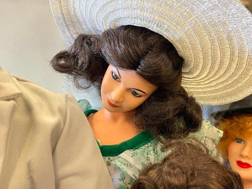 NINE ASSORTED DOLLS FROM EFFANBEE, MATTEL / BARBIE, FRANKLIN MINT - 6