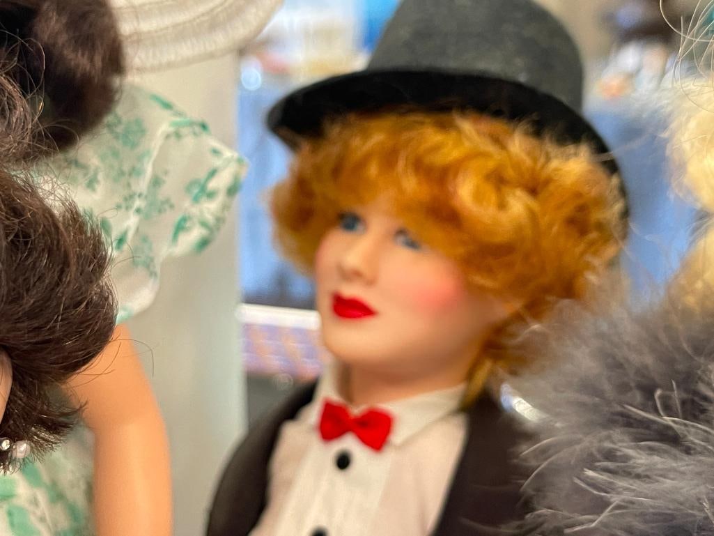 NINE ASSORTED DOLLS FROM EFFANBEE, MATTEL / BARBIE, FRANKLIN MINT - 7