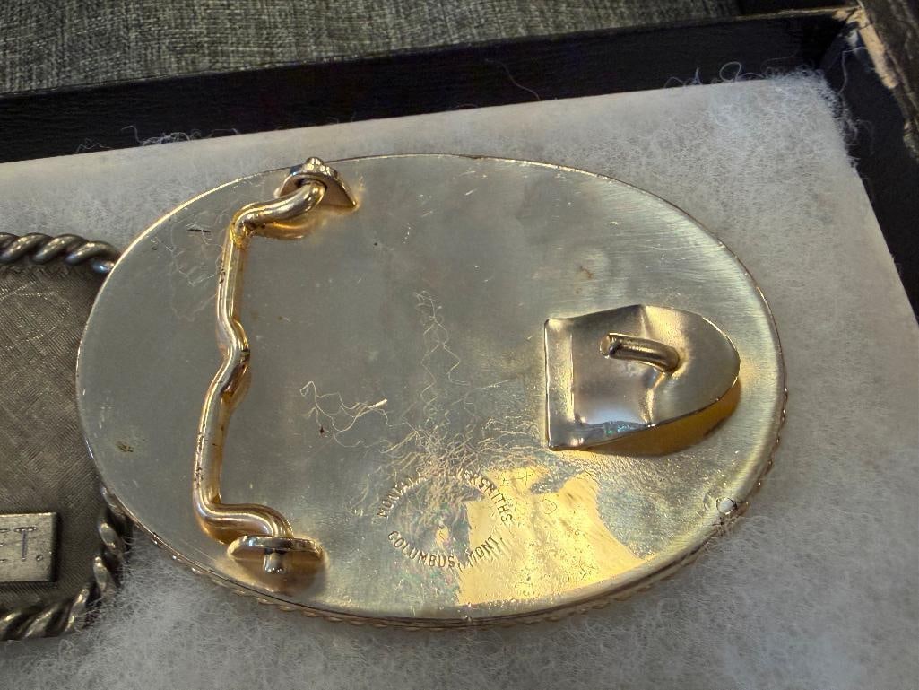 WESTERN AND NAVY MENS BELT BUCKLES - 7