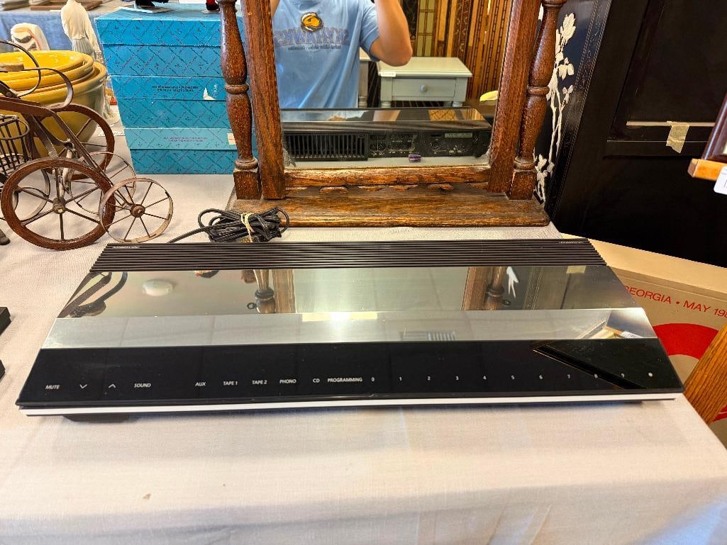 1988 BANG & OLUFSEN BEOMASTER 4500 AMPLIFIER / RECEIVER: FOR PARTS OR REPAIR 24" X 91/2" X 2 1/2" 