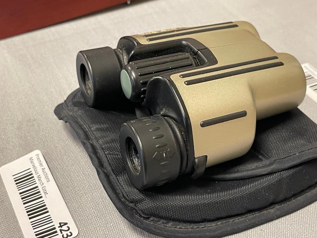 MINOLTA ACTIVA 10X25 POCKET BINOCULARS WITH MINOLTA SOFT POUCH - 4