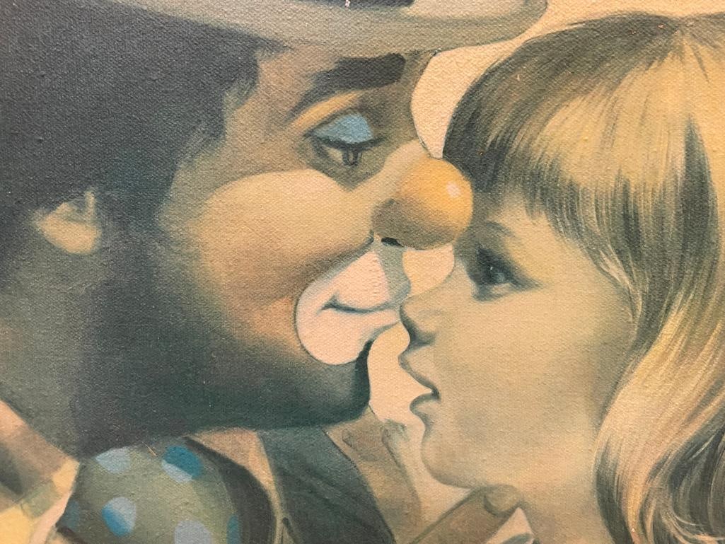 CHUCK OBERSTEIN AMERICN ARTIST PRINT ON CANVAS - 3