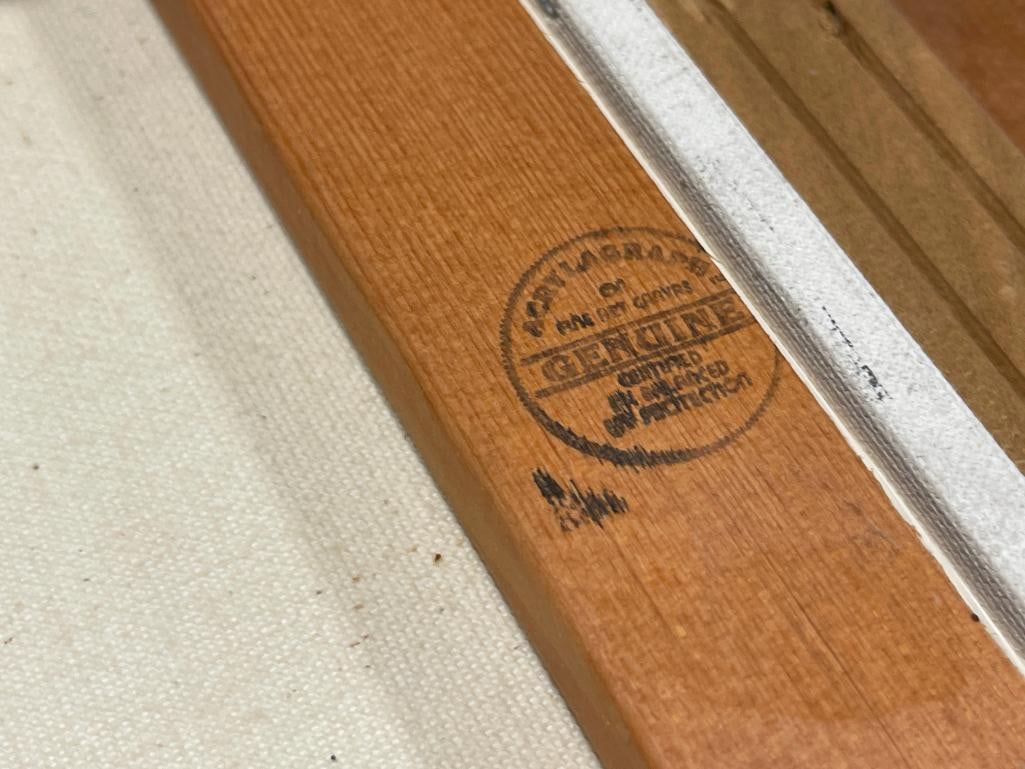 DENNIS PATRICK LEWMAN LIMITED EDITION PRINT ON CANVAS TITLED COUNTRY ELEGANCE NO. 73/600 - 9