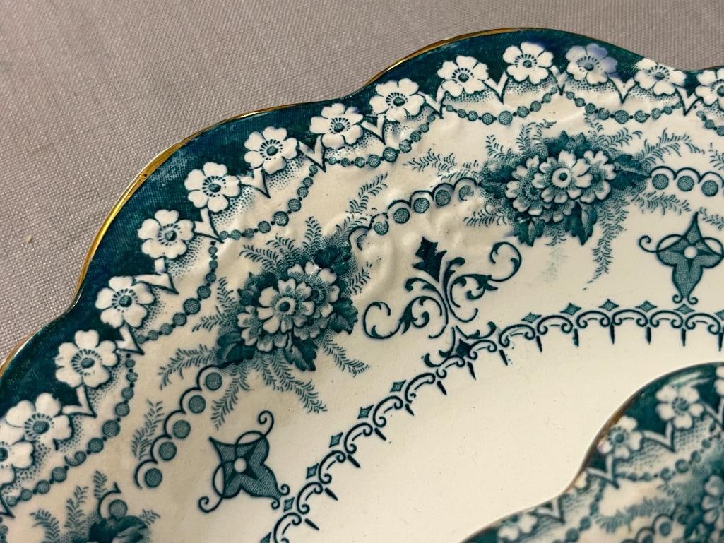 LATE 19TH CENTURY EARLY 20TH CENTURY J.H.W. & SONS MALTESE CHINA HANLEY ENGLAND - 4