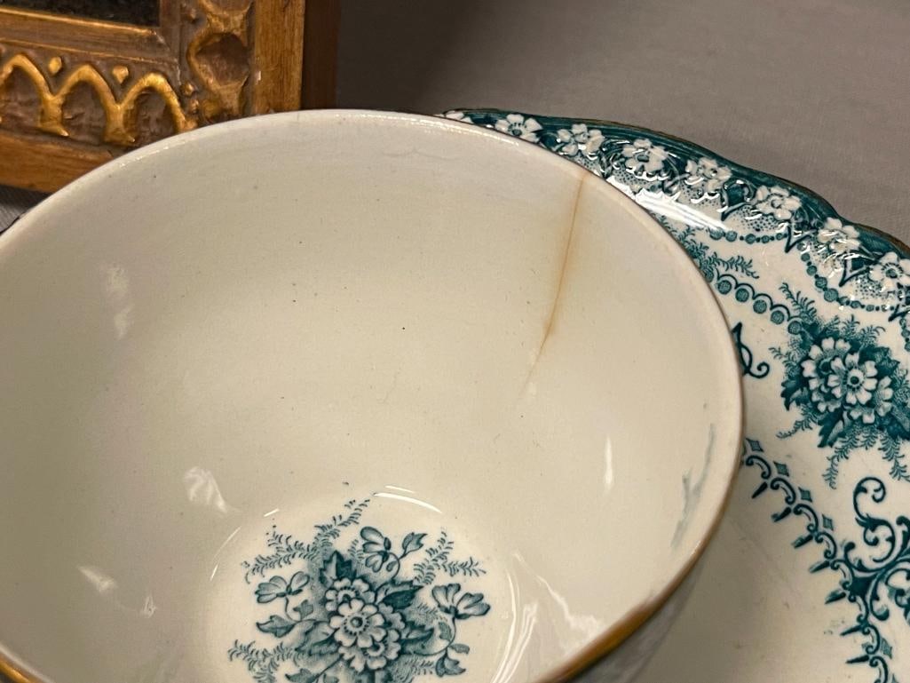 LATE 19TH CENTURY EARLY 20TH CENTURY J.H.W. & SONS MALTESE CHINA HANLEY ENGLAND - 7