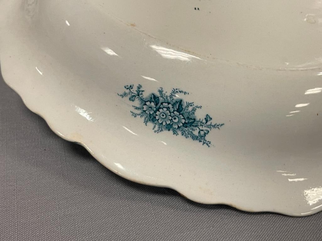 LATE 19TH CENTURY EARLY 20TH CENTURY J.H.W. & SONS MALTESE CHINA HANLEY ENGLAND - 9